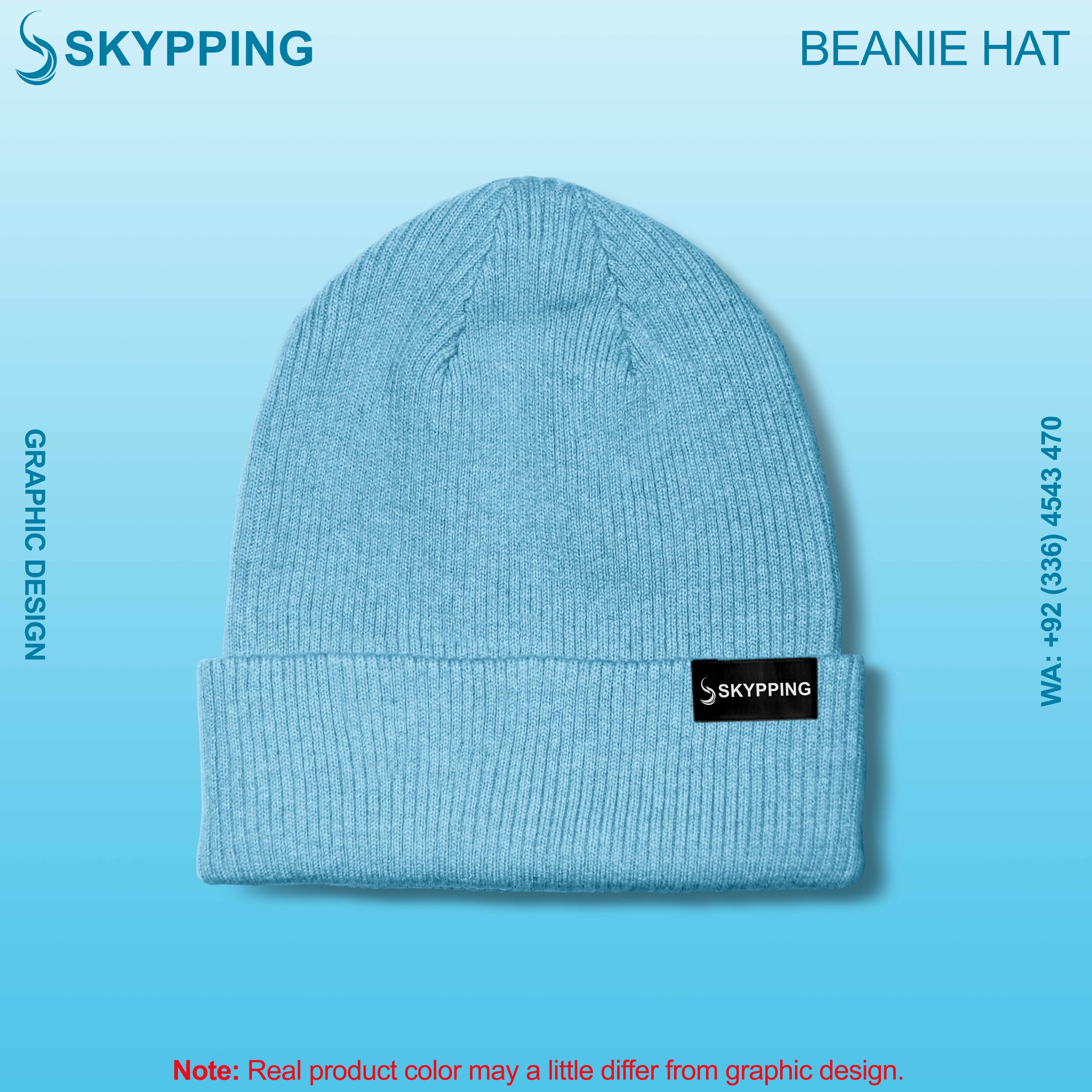 Beanie Hat with Label